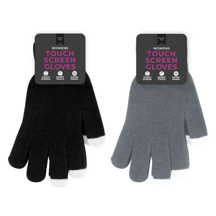 Winter Warm Ladies Touchscreen Fingertip Gloves Cosy Smartphone Tablet One Size Winter Warm Ladies Touchscreen Fingertip Gloves Cosy Smartphone Tablet One Size